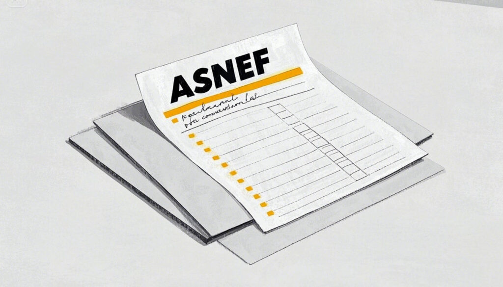 cómo saber si estás en asnef