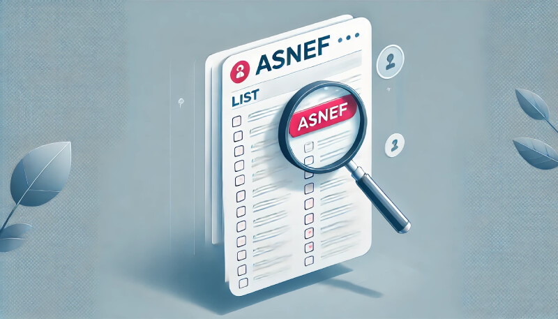 cómo saber si estás en asnef